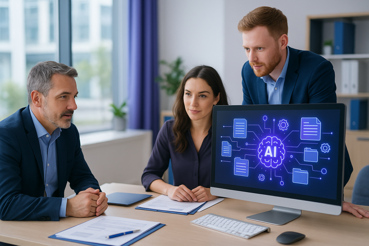 AI automation UK dashboard for accounting practice compliance deadlines